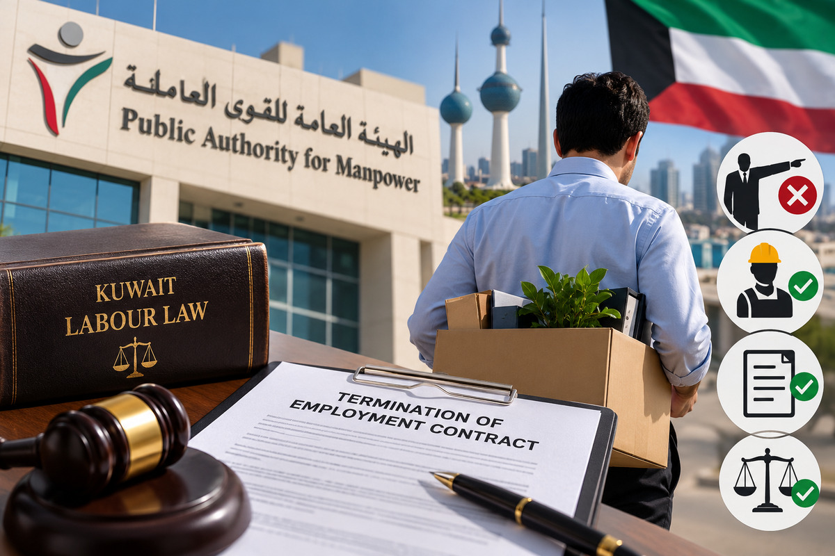 Kuwait PAM Explains When Employers Can End Contracts